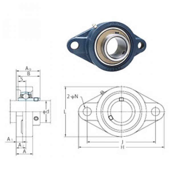 Bearing UCFL202-10 FYH #1 image