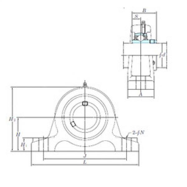 Bearing UCIP208 KOYO #1 image