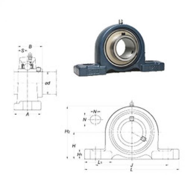 Bearing UCP205-16 FYH #1 image