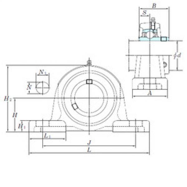 Bearing UCP201-8 KOYO #1 image