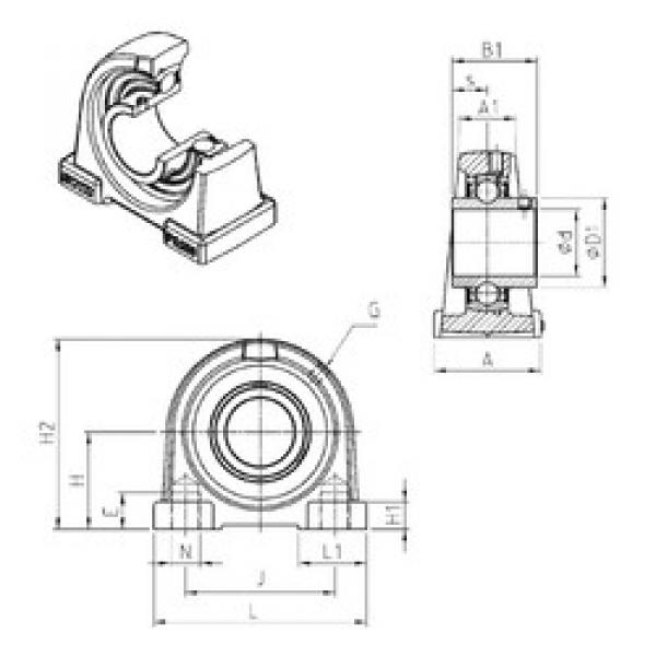 Bearing UCPA212 SNR #1 image