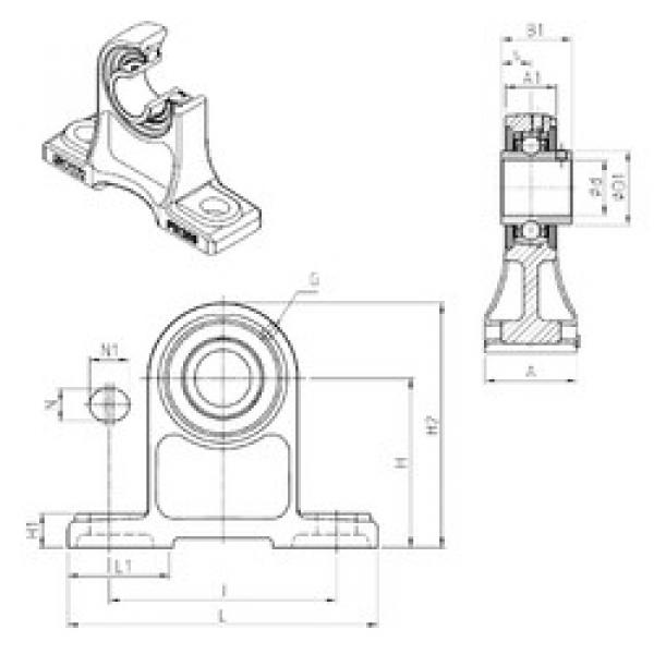 Bearing UCPH202 SNR #1 image