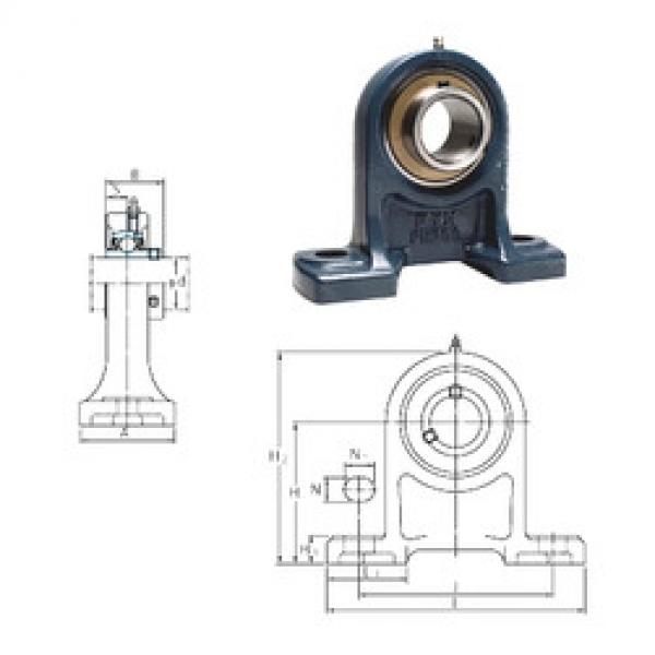 Bearing UCPH202-10 FYH #1 image