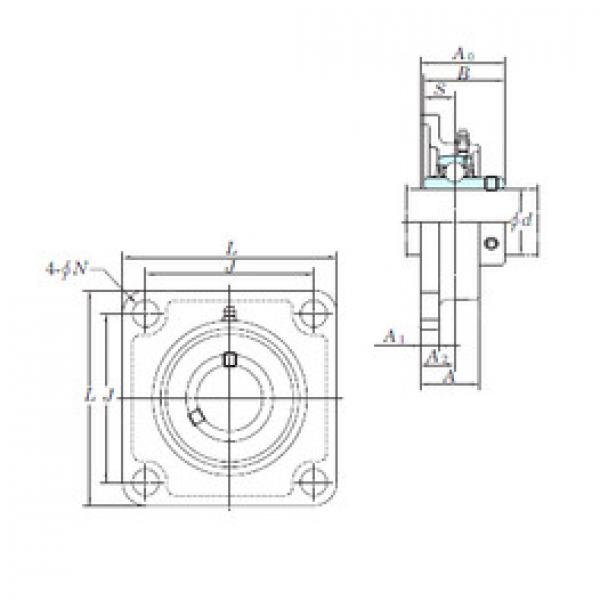 Bearing UCSF210H1S6 KOYO #1 image