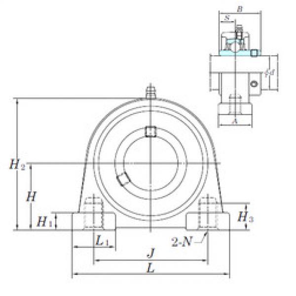 Bearing UCSPA205H1S6 KOYO #1 image