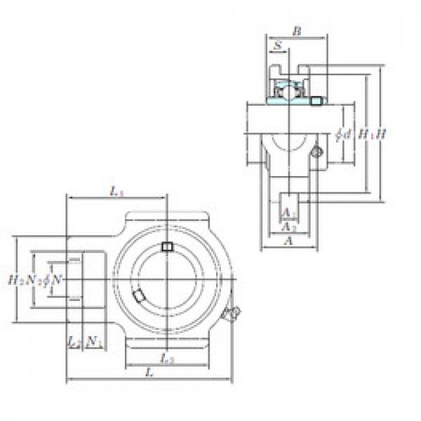 Bearing UCST204H1S6 KOYO #1 image