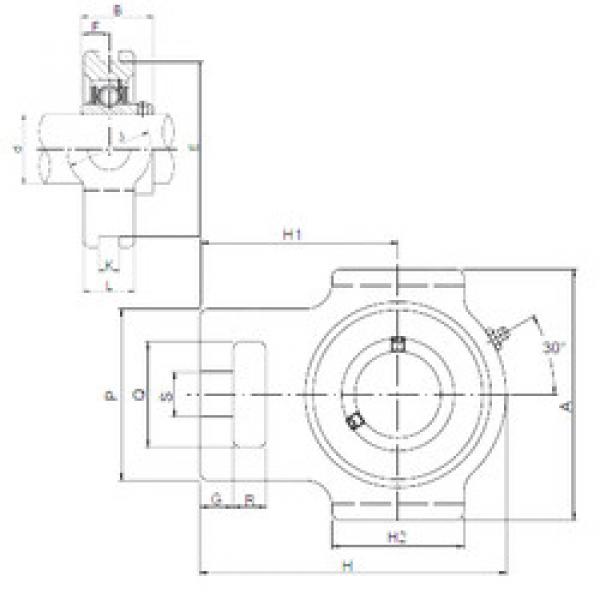 Bearing UCT201 ISO #1 image