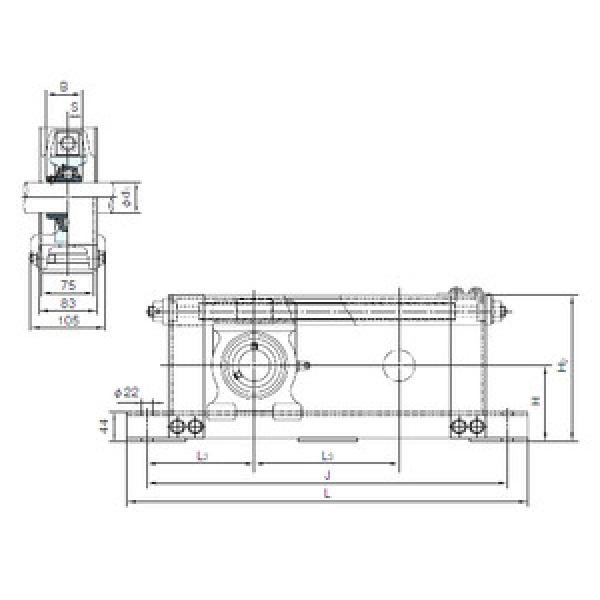 Bearing UCTU209+WU800 NACHI #1 image