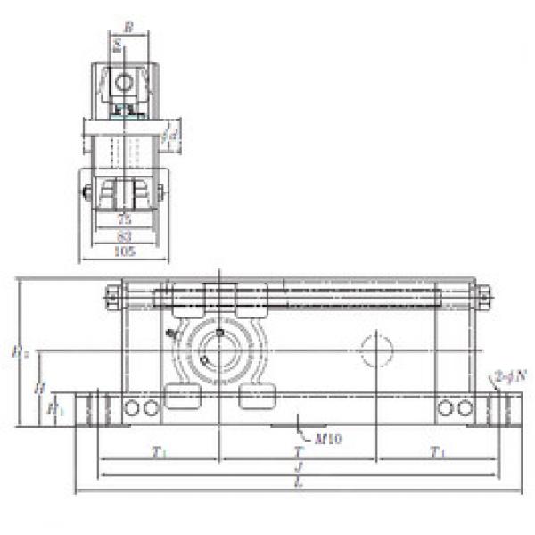 Bearing UCTU208-500 KOYO #1 image