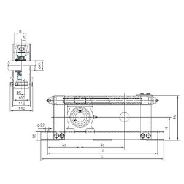 Bearing UCTU313+WU500 NACHI #1 image