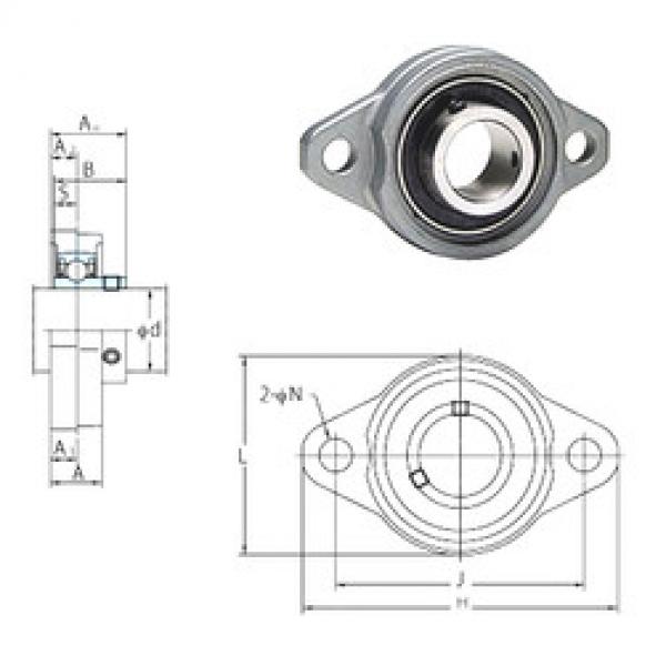 Bearing UFL003 FYH #1 image