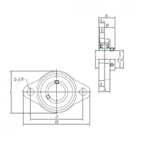 Bearing UFL004 KOYO #1 image