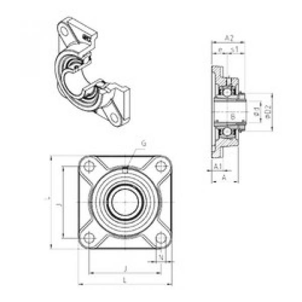 Bearing UKF309H SNR #1 image