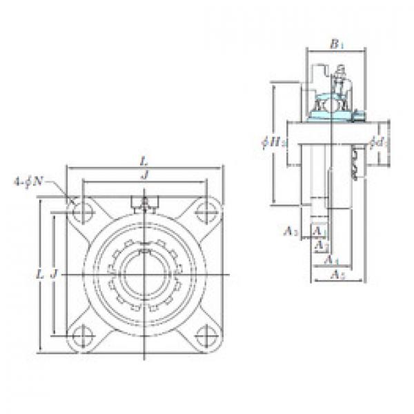 Bearing UKFS305 KOYO #1 image