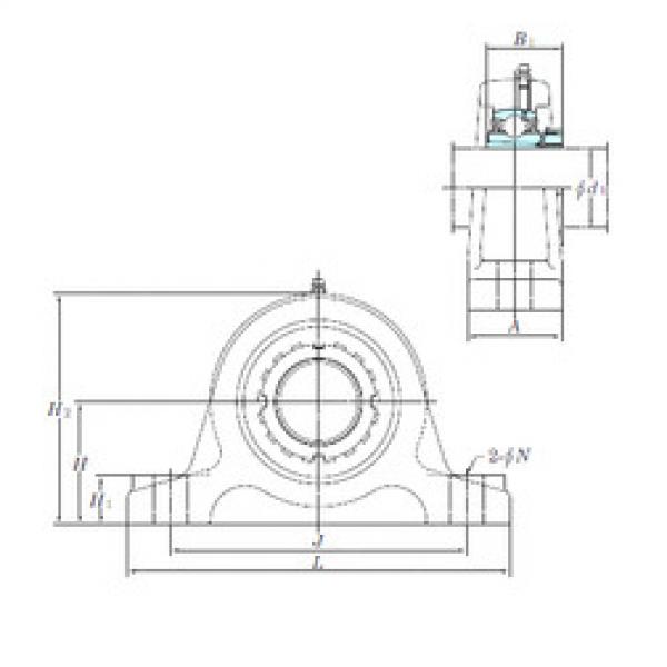 Bearing UKIP208 KOYO #1 image