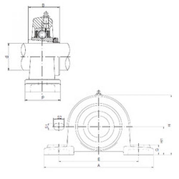 Bearing UKP206 CX #1 image