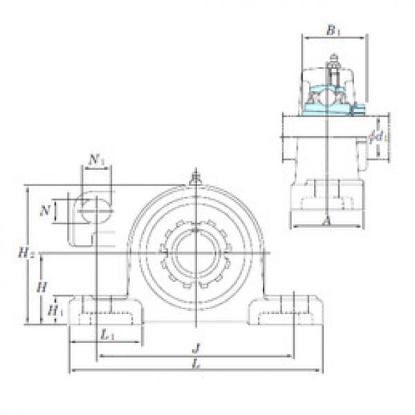 Bearing UKP209SC KOYO #1 image