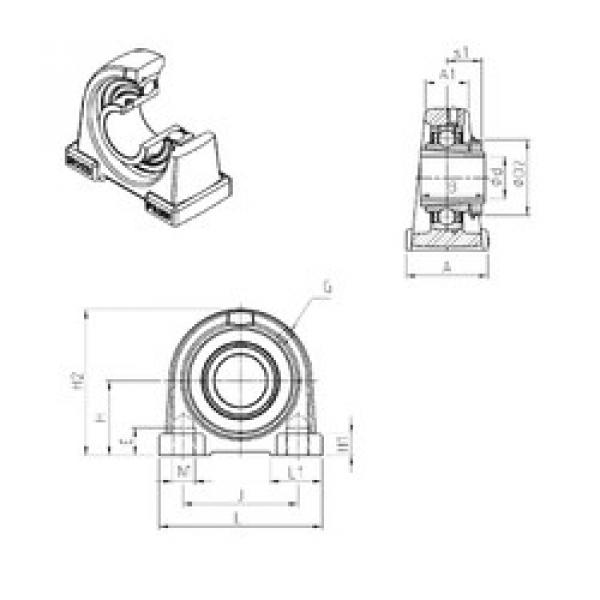 Bearing UKPAE205H SNR #1 image