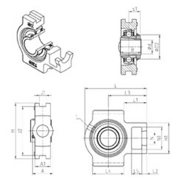 Bearing UKT319H SNR #1 image