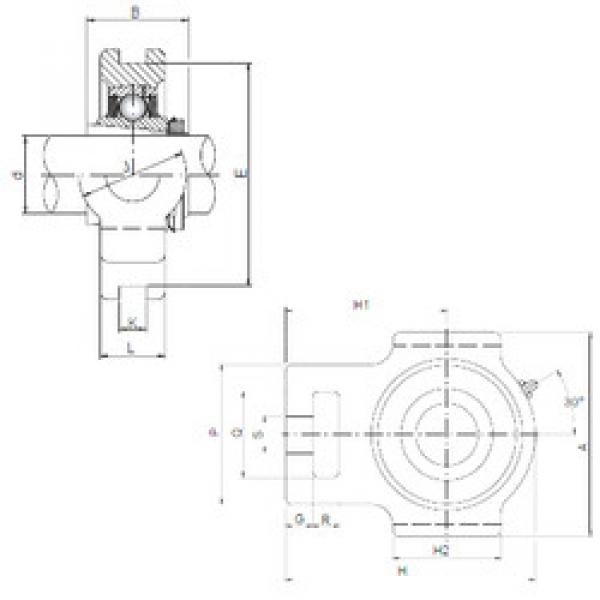 Bearing UKT205 CX #1 image