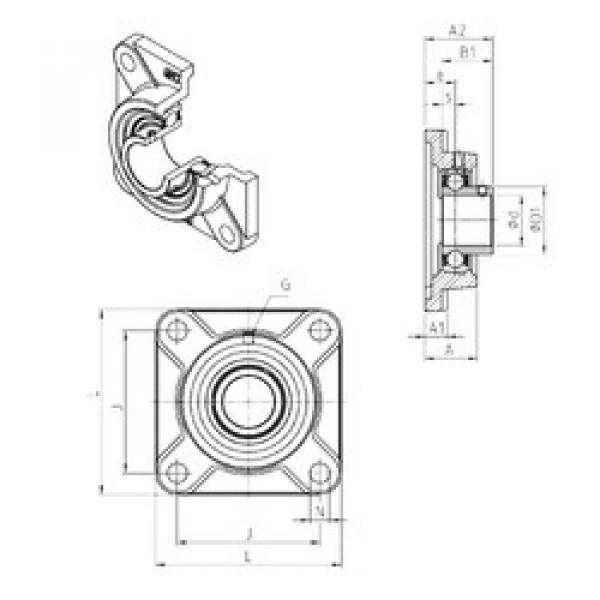 Bearing USF203 SNR #1 image