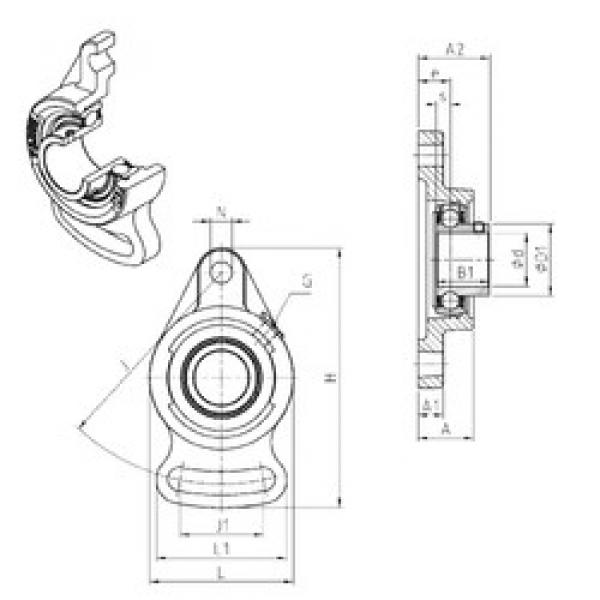 Bearing USFA201 SNR #1 image