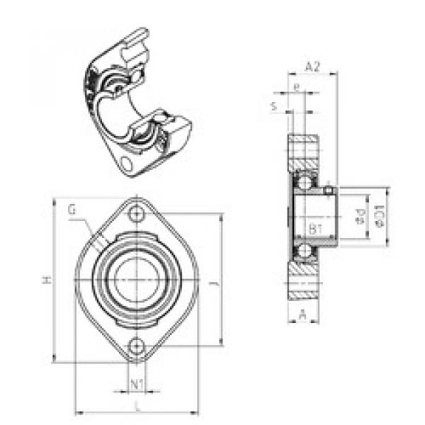 Bearing USFD202M100 SNR #1 image