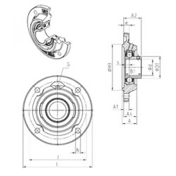 Bearing USFEE210 SNR #1 image