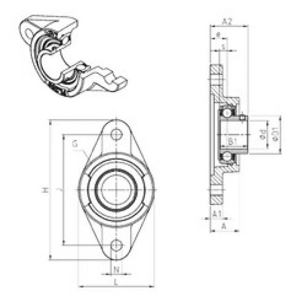 Bearing USFL201 SNR #1 image