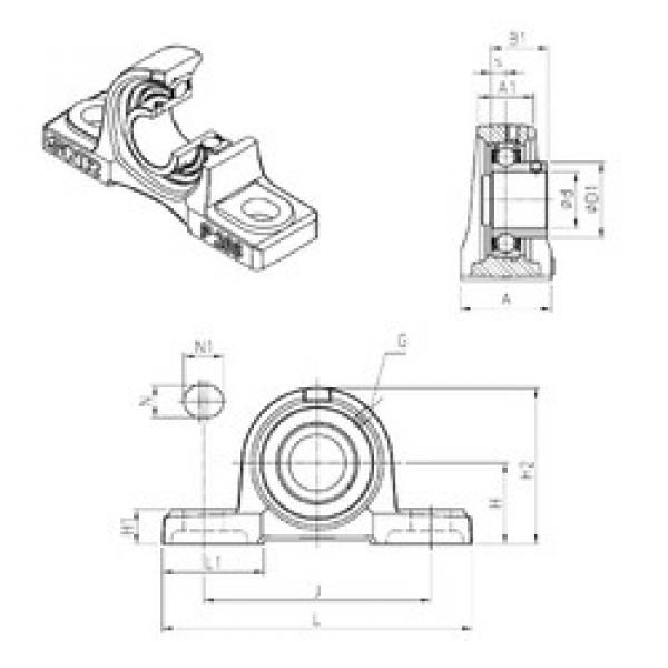 Bearing USP205 SNR #1 image