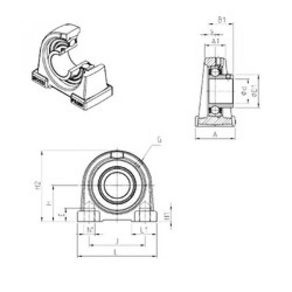 Bearing USPAE212 SNR #1 image