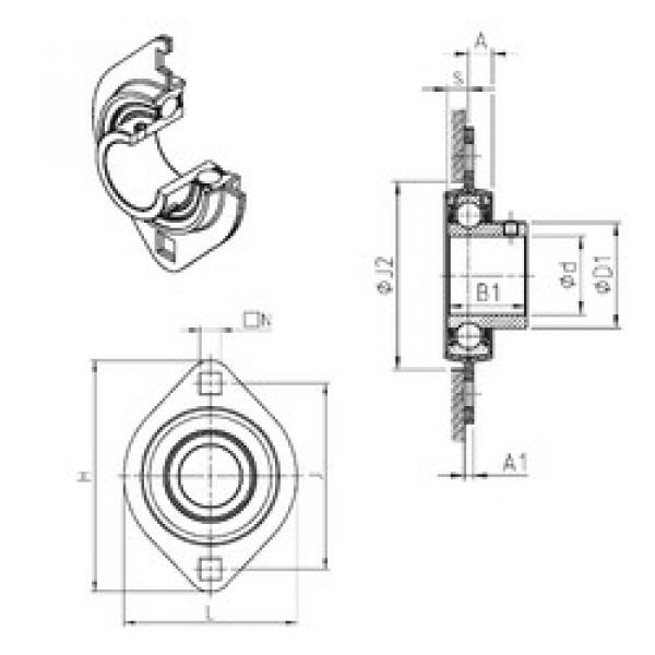 Bearing USPFL205 SNR #1 image