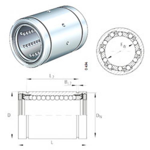 Bearing KB12 INA #1 image