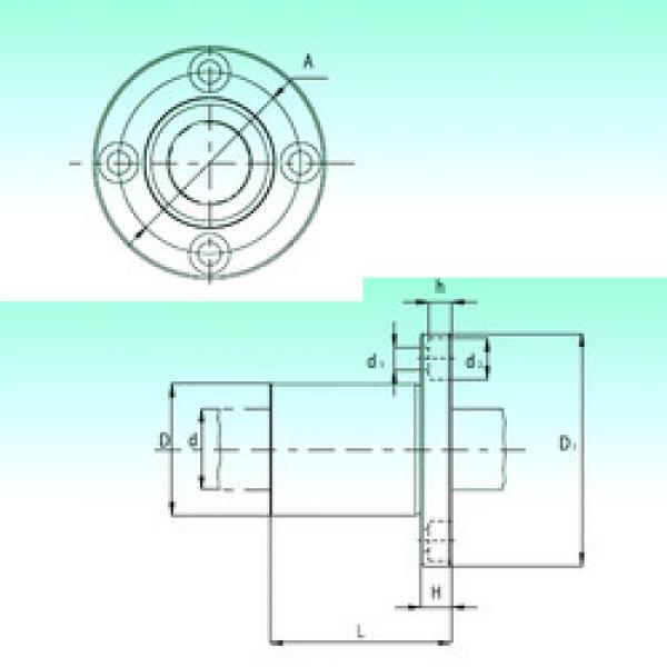 Bearing KBF08-PP NBS #1 image