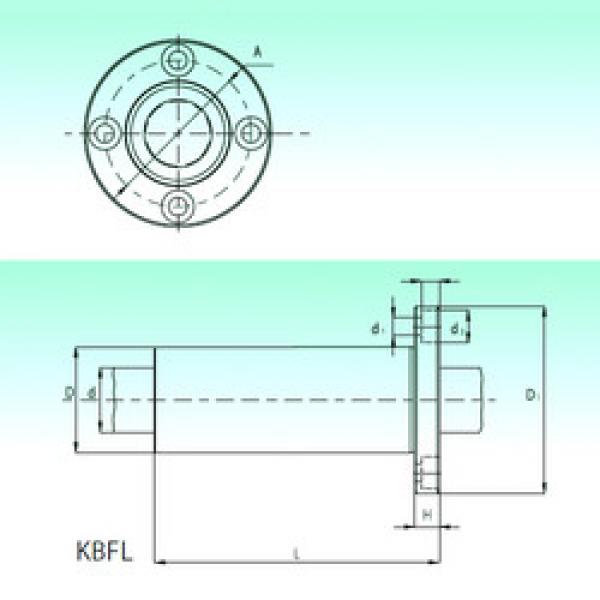 Bearing KBFL 20 NBS #1 image