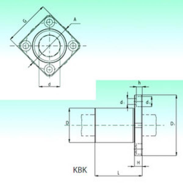 Bearing KBK 08 NBS #1 image