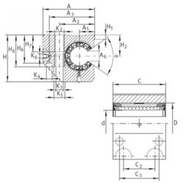 Bearing KGNC 25 C-PP-AS INA #1 image