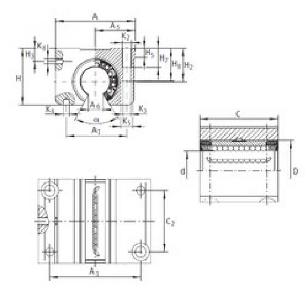 Bearing KGNO 20 C-PP-AS INA #1 image