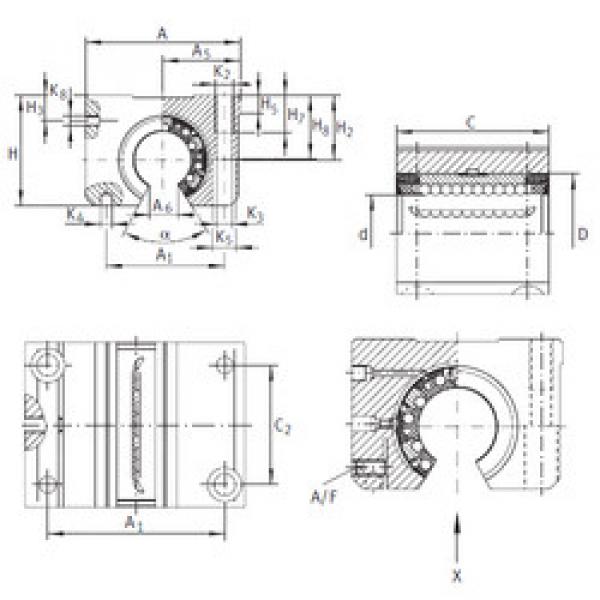 Bearing KGNOS 20 C-PP-AS INA #1 image