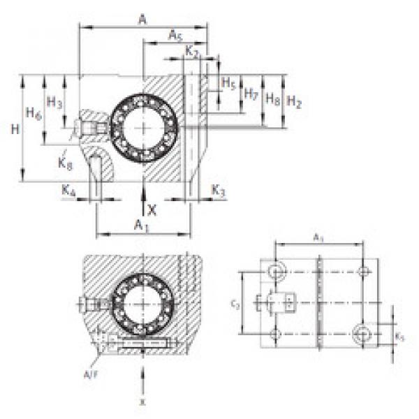 Bearing KGNS 20 C-PP-AS INA #1 image