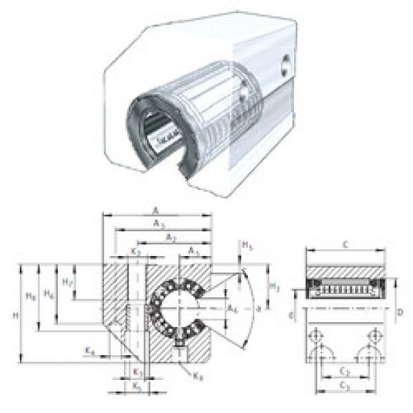 Bearing KGSC30-PP-AS INA #1 image