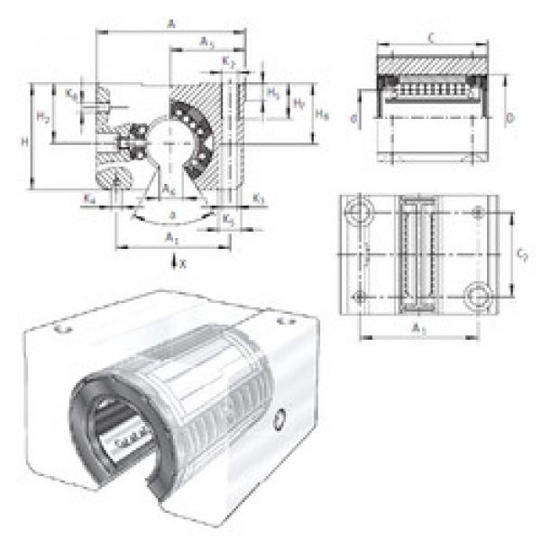 Bearing KGSNO16-PP-AS INA #1 image