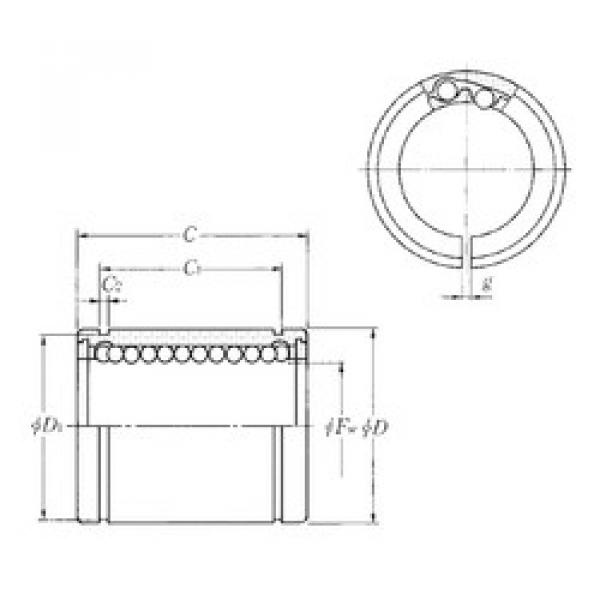 Bearing KLM25SLL NTN #1 image