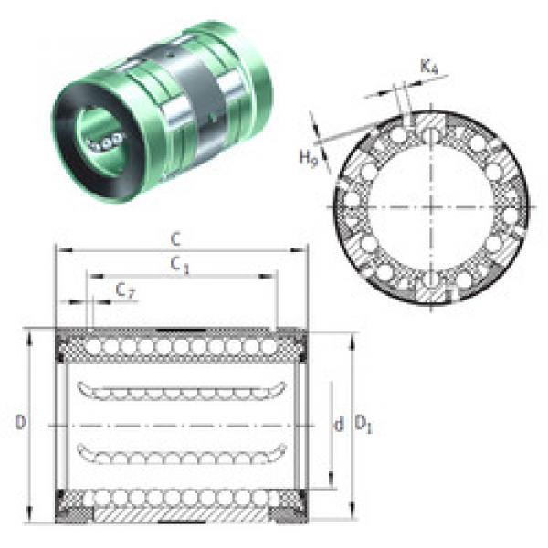 Bearing KN 16 B-PP INA #1 image