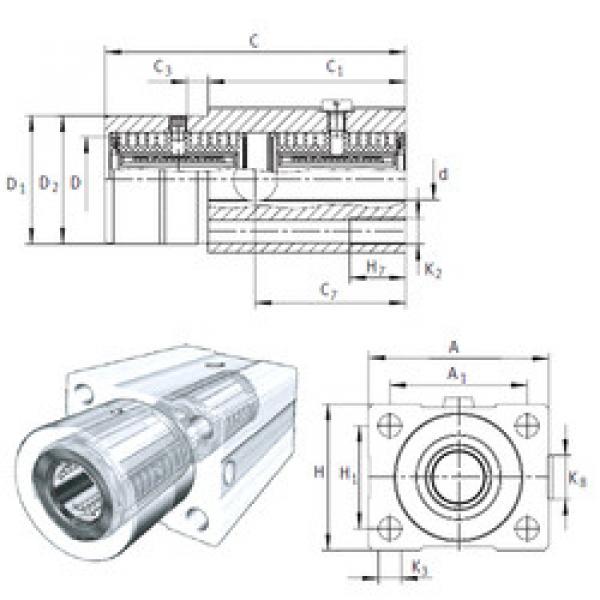 Bearing KTFS12-PP-AS INA #1 image