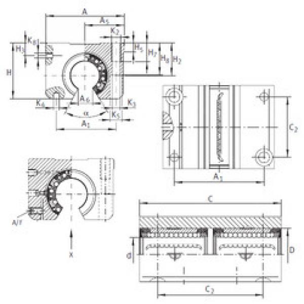 Bearing KTNOS 12 C-PP-AS INA #1 image