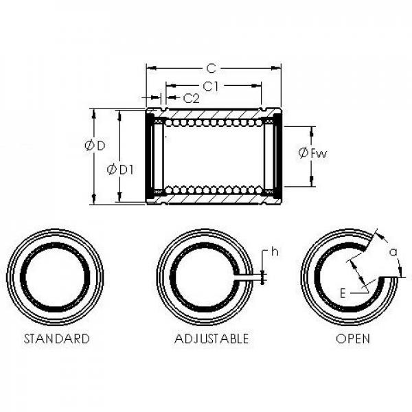 Bearing LBB 16 UU AJ AST #1 image