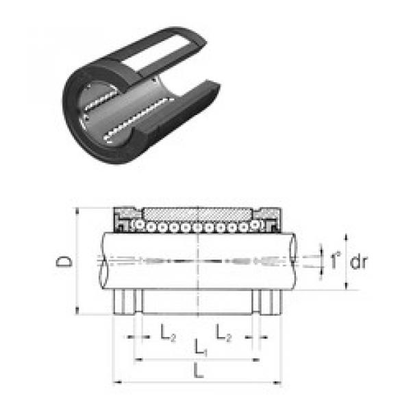 Bearing LMBS10UUOP Samick #1 image