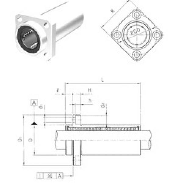 Bearing LMEKP20L Samick #1 image