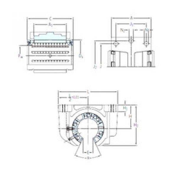 Bearing LUCF 30 SKF #1 image